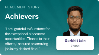 Garbhit jain; Placed in Zenoti