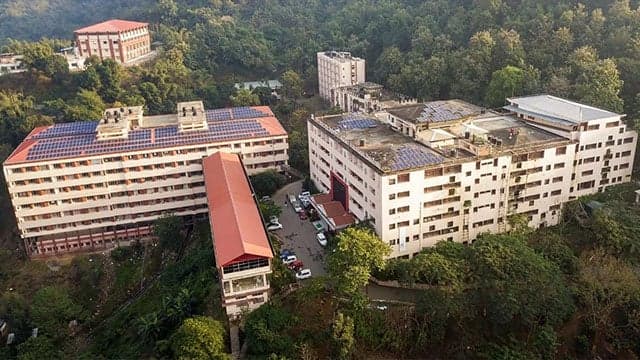 Campus of Assam down town University, Guwahati