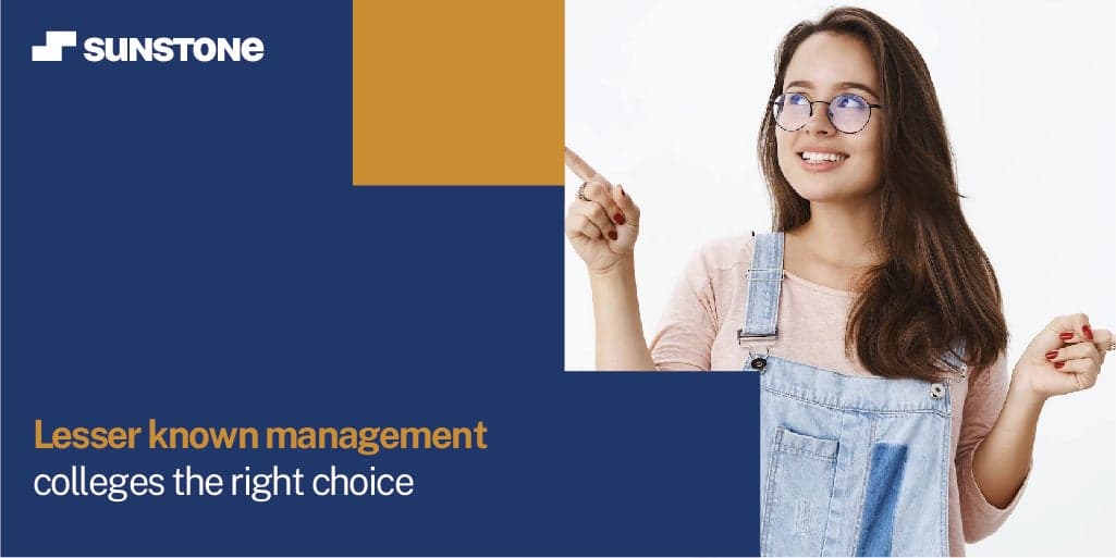 Benefits of Lesser Known MBA Colleges in India