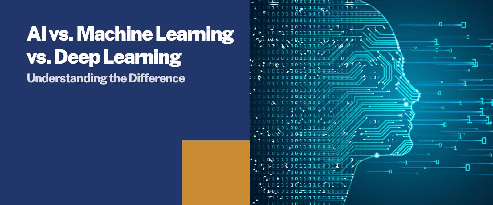 AI vs. Machine Learning vs. Deep Learning The Difference