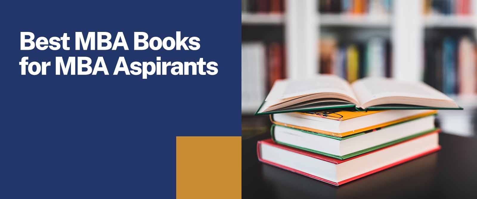 Best MBA Books for MBA Aspirants