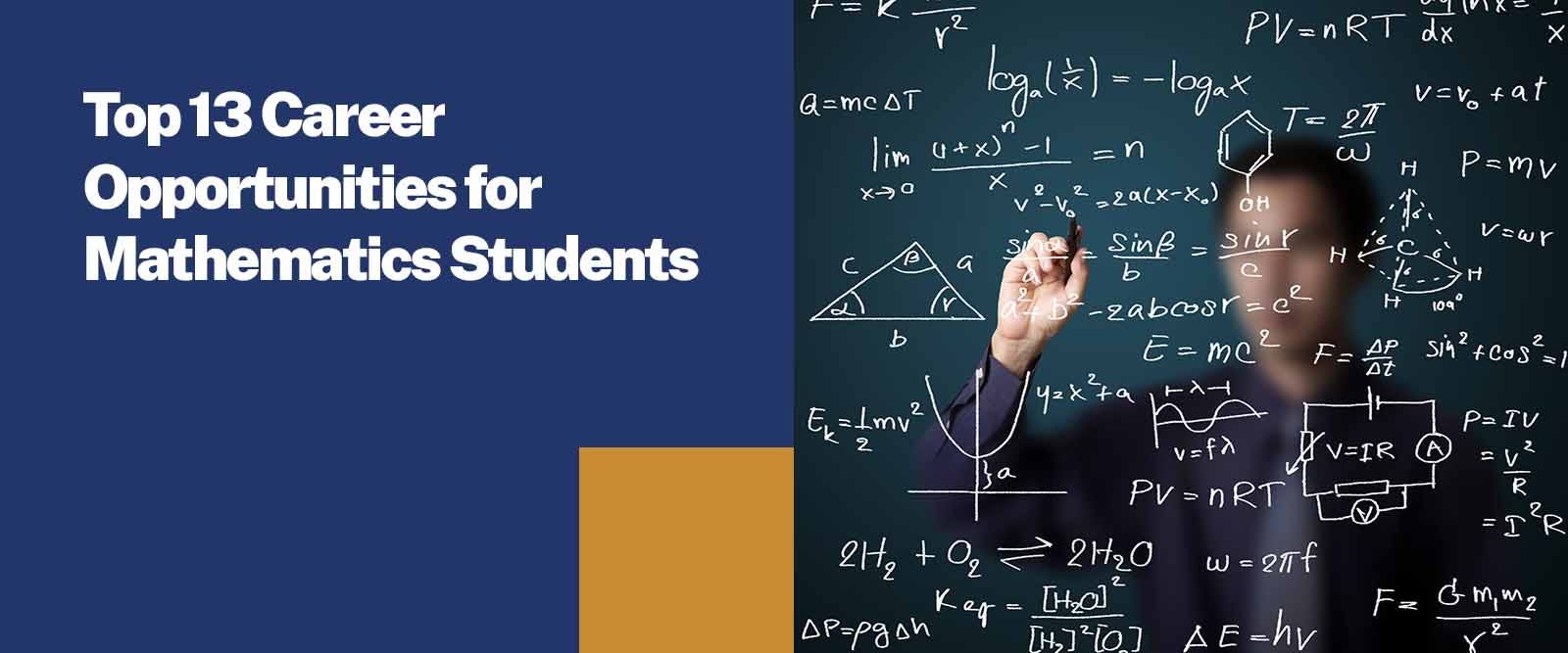 career option for maths student