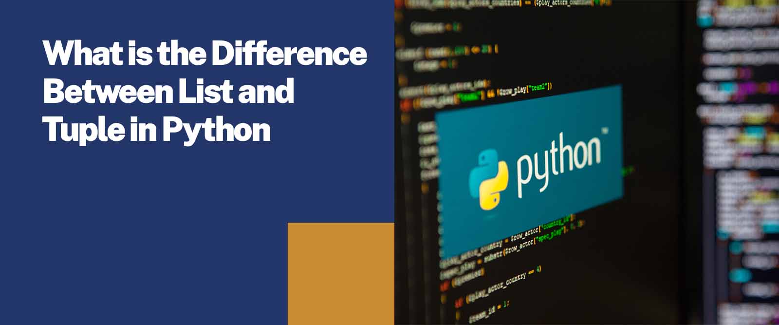 Difference Between List and Tuple in Python