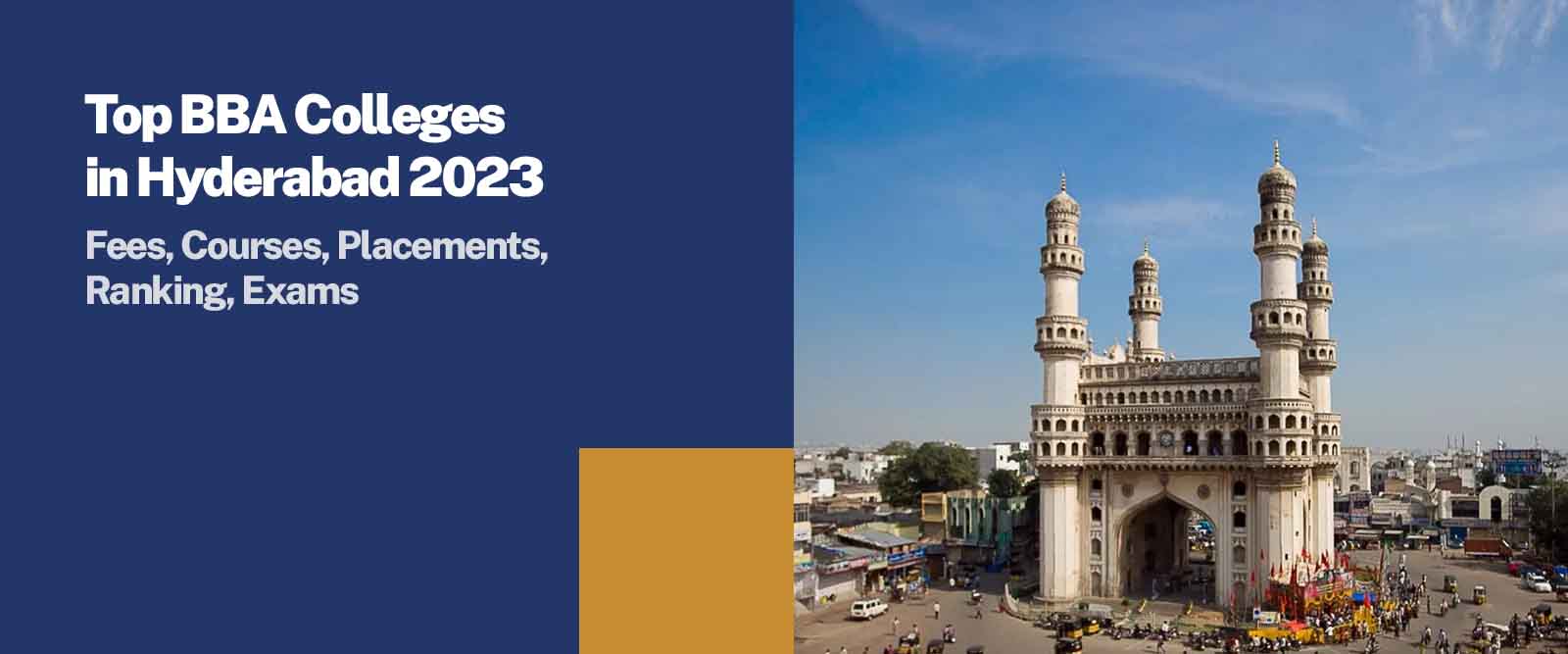 Top BBA Colleges in Hyderabad Fees, Courses, Placements