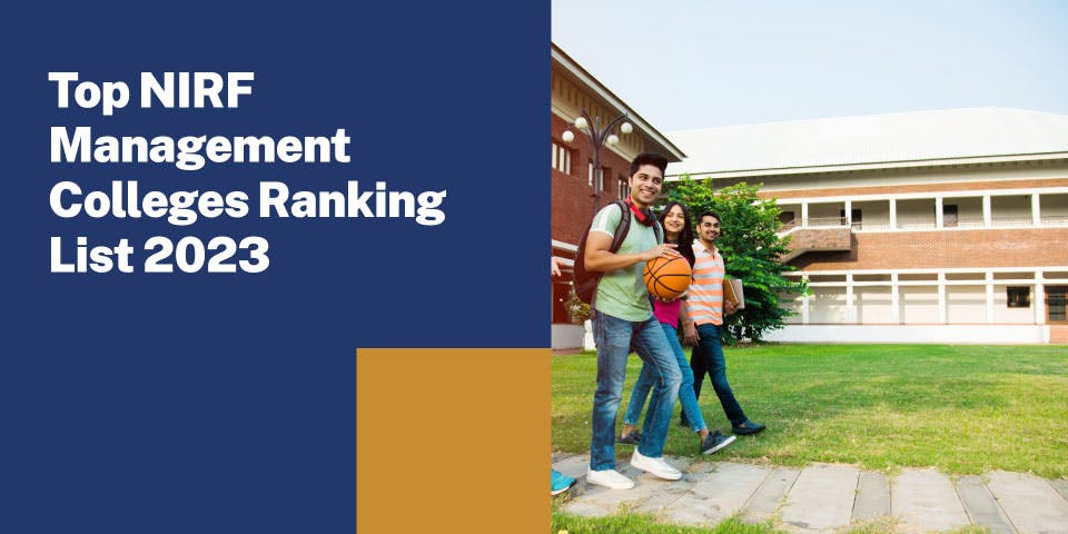 Top NIRF Management Colleges Ranking List 2023