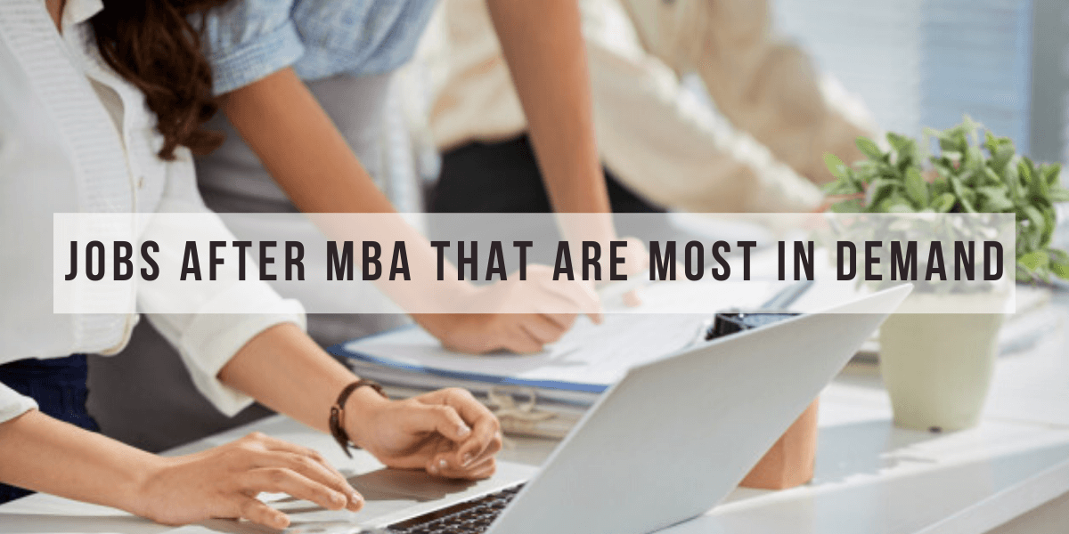 Top Demanding Jobs with Salary after MBA in India